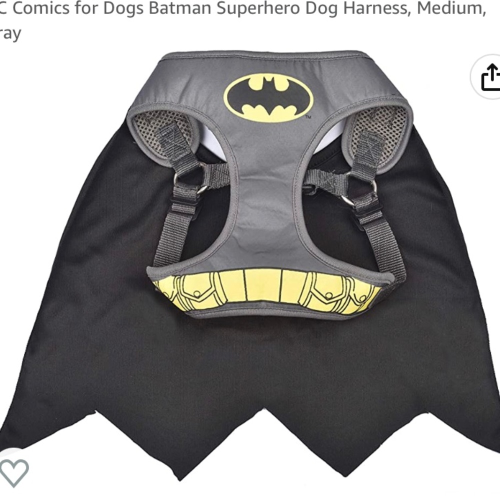 Batman Dog Harness